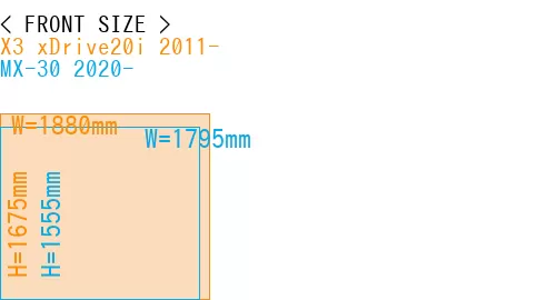 #X3 xDrive20i 2011- + MX-30 2020-